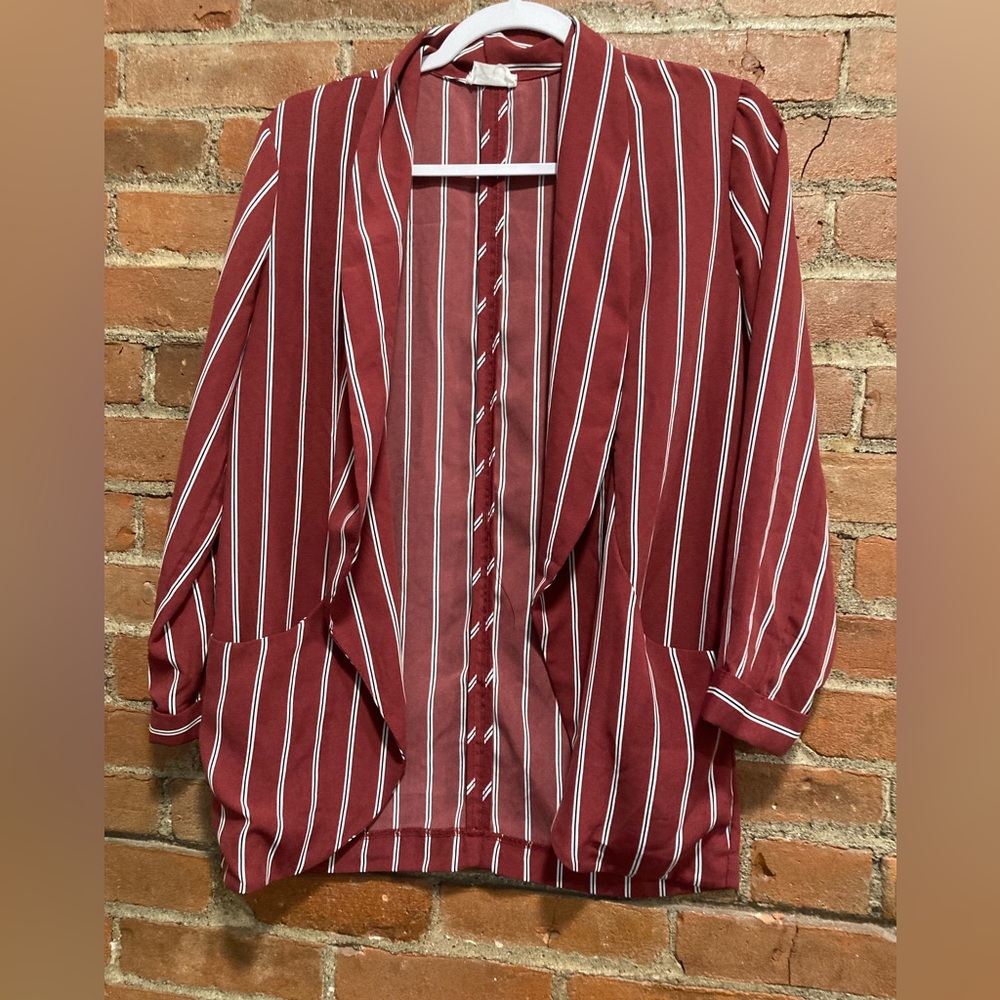 Sienna Sky Striped Blazer